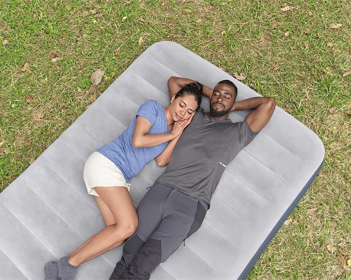 Actual product image Bestway Tritech Airbed Queen Built-in Pump