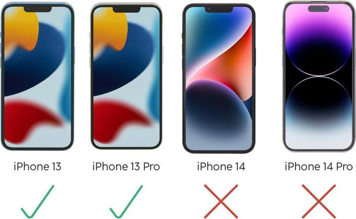 Actual product image Hama Hiflex Eco (1 Piece, Apple iPhone 13 Pro, Apple iPhone 14)