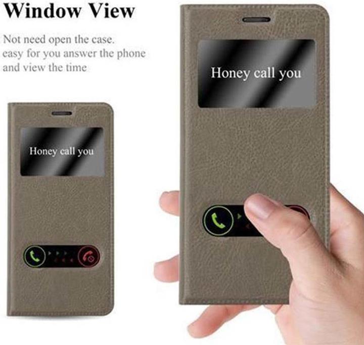 Produktbild Cadorabo Book mit View Doppelfenster Cover (OnePlus 5)