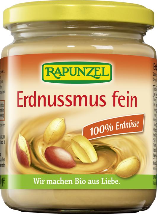 Actual product image Rapunzel Peanut butter fine (250 g)
