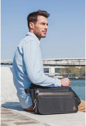 Image du produit Exacompta Sac messenger ordinateur Exactive (14) - Noir (14", Universel)