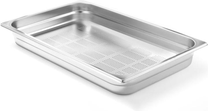 Actual product image Hendi Gastronorm container perforated 1/1 200 mm stainless steel (GN 1/1, 28 l)