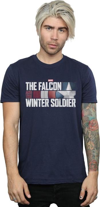 Image du produit - T-shirt THE FALCON AND THE WINTER SOLDIER LOGO - Homme (S)