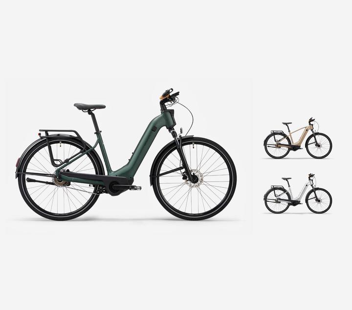 Immagine prodotto Rockrider E-bike trekking bike 28 pollici E-ACTV 900 trasmissione automatica ingresso basso - grigio