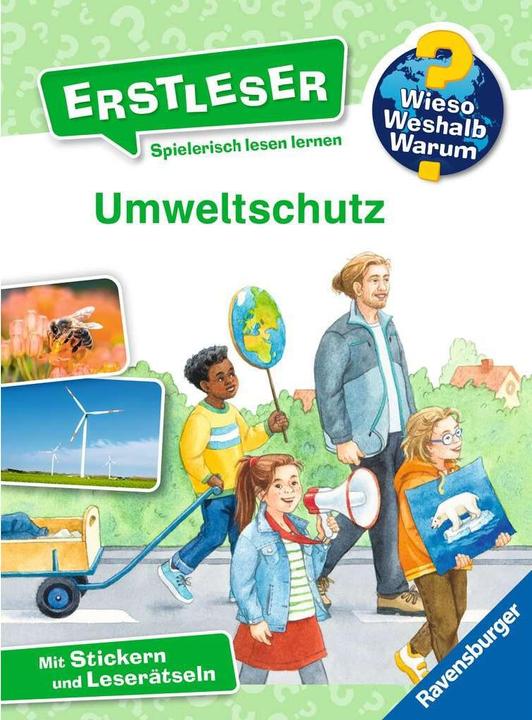 Actual product image Ravensburger Wieso? Weshalb? Warum? Erstleser, Band 13: Umweltschutz (German, Carola of Boiler, Svetlana Kilian, 2024)