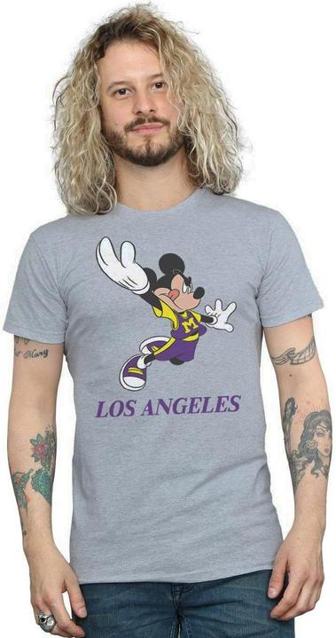 Actual product image Disney Mens Mickey Mouse Los Angeles T-Shirt (XXL)