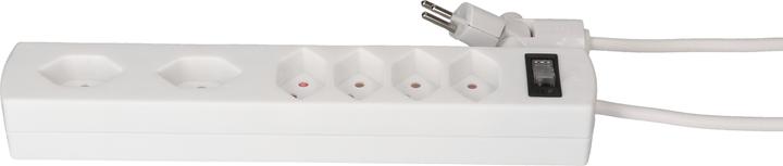 Produktbild Max Hauri Safety Line 90° mit Schalter (6 x, Typ 13, 2 m)