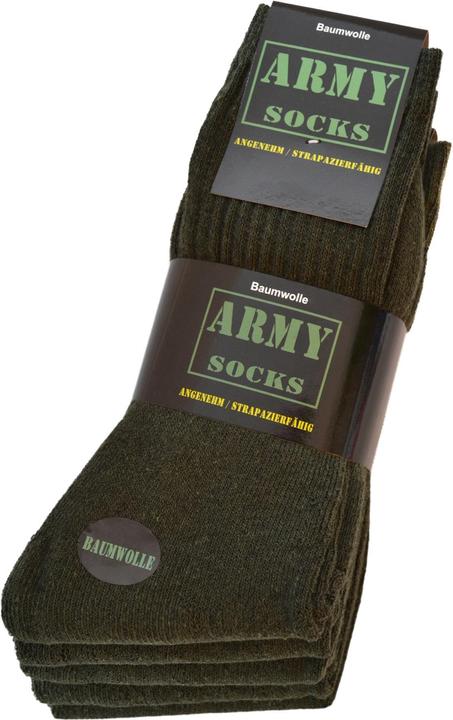 Produktbild Normani 10 Paar Outdoor-Socken ARMY (10er Pack, 43 - 46)