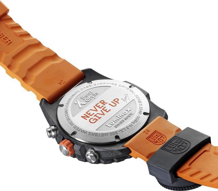 Actual product image Luminox Bear Grylls Survival Master 3740 Series (Swiss made, Chronograph, Analogue wristwatch, 45 mm)