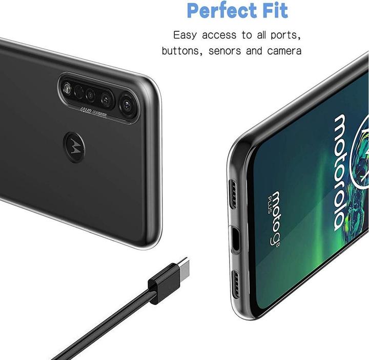 Image du produit Screenguard Motorola Moto G8 Plus Etui souple en TPU transparent (Motorola Moto G8 Plus)