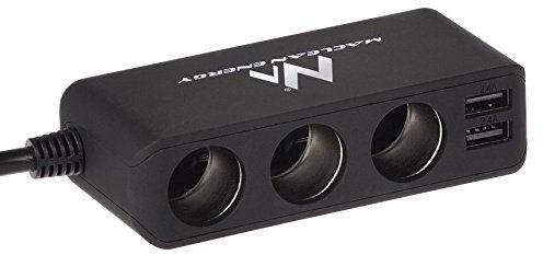 Actual product image Maclean MCE117 mobile device charger Black Auto