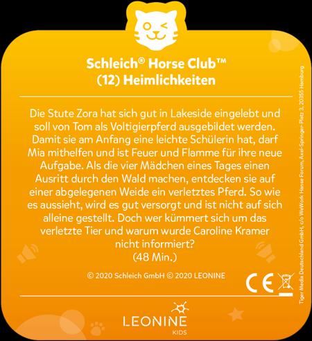 Produktbild Tigermedia Tigercard- Schleich Horse Club (12): Heimlichkeiten (Deutsch)