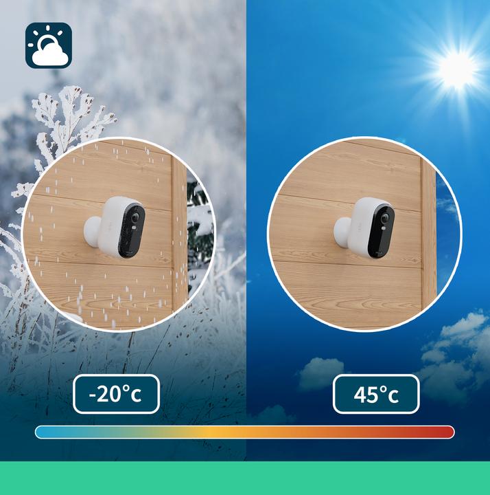 Produktbild Arlo Essential 2K Outdoor Camera (2560 x 1440 Pixels)