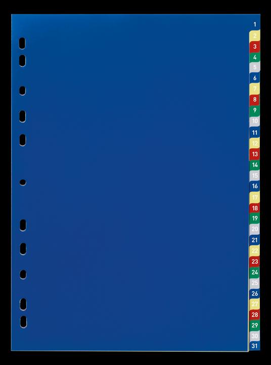 Produktbild Durable PP-Register, diverse Ausführungen, einzeln