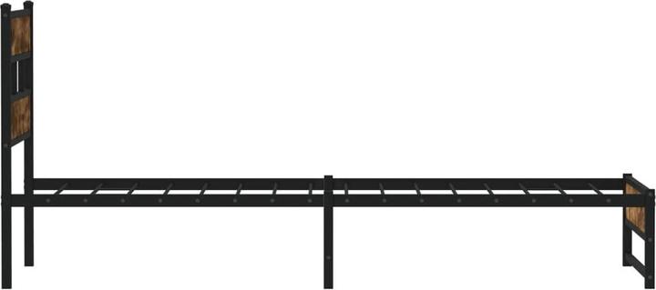 Actual product image VidaXL Metal bed Bed slatted frame single bed Bed frame without mattress 107x203cm (107 x 203 cm)