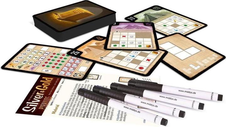 Immagine prodotto NSV Piramidi d'argento e d'oro - il gioco per avventure senza fine (Tedesco)