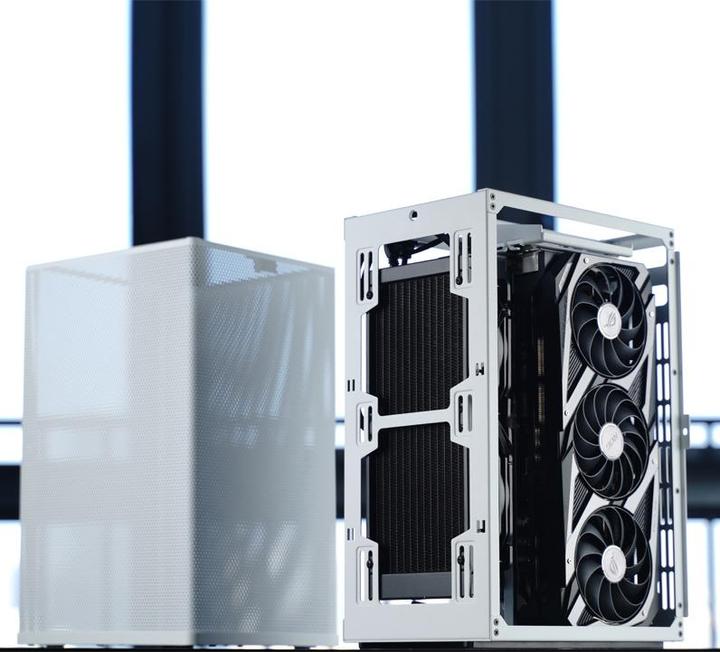 Produktbild Jonsbo VR3 Mini-ITX PCI-E 4.0 – weiss (ITX)