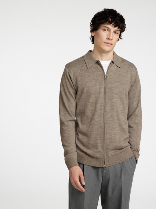 Image du produit Selected Homme Cardigan à manches longues avec fermeture éclair (XL)