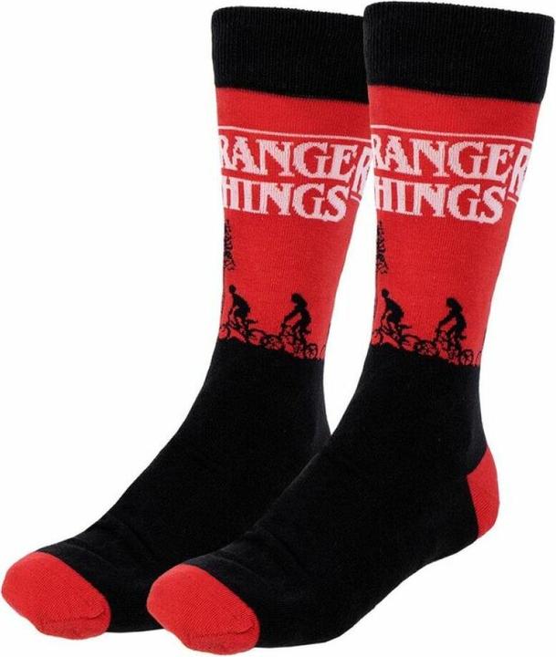 Actual product image Cerda STRANGER THINGS - Pack de 3 Paires de Chaussettes (Taille 35-41) (pack of 3, 35 - 41)