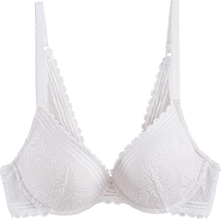 La Redoute Collections Push-up-BH aus Recycling-Spitze