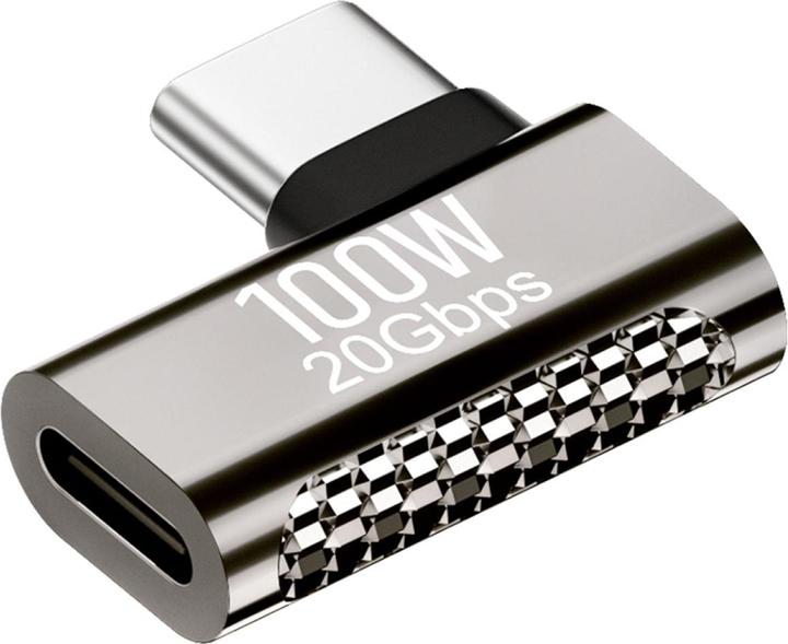 Immagine prodotto PowerGuard Adattatore USB-C con angolo di 90 gradi (USB tipo C, USB tipo C)