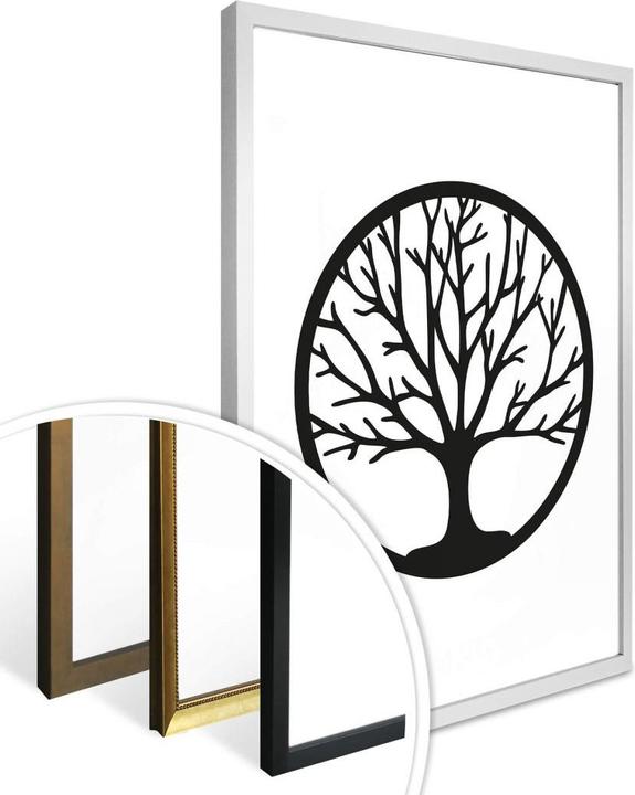 Actual product image Trenddeko Tree of life (100 x 120 cm)