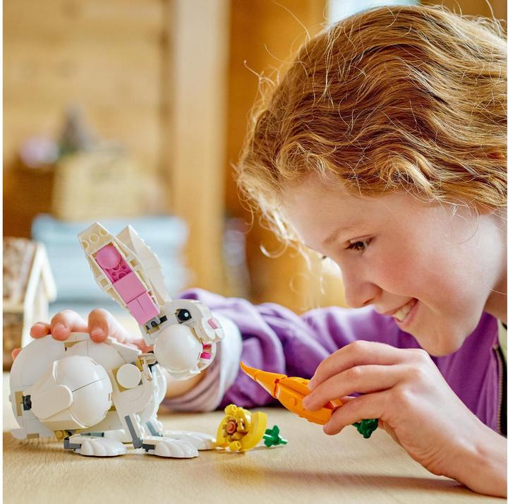 Actual product image LEGO 31133 White rabbit (31133, LEGO Creator 3-in-1)