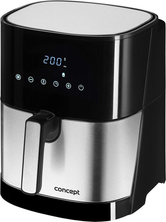 Immagine prodotto Concept FR5000 Friggitrice profonda una/una friggitrice ad aria calda, acciaio satinato