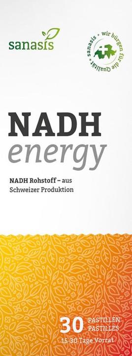 Produktbild Sanasis NADH energy age & active Pastillen (30 Stück, Tabletten, 22 g)