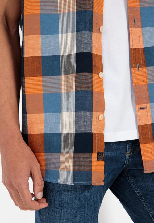 Immagine prodotto Camel Active Camicia a quadri in misto lino (XXL)