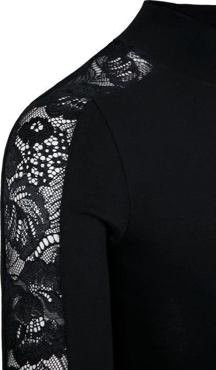 Actual product image Urban Classics Ladies Lace Striped LS (4XL)