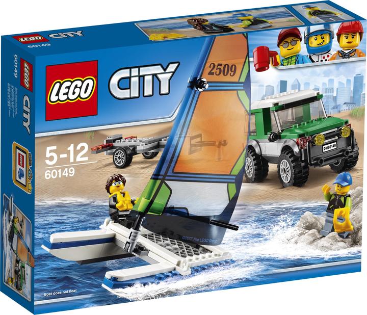 Produktbild LEGO Geländewagen mit Katamaran (60149, LEGO City)