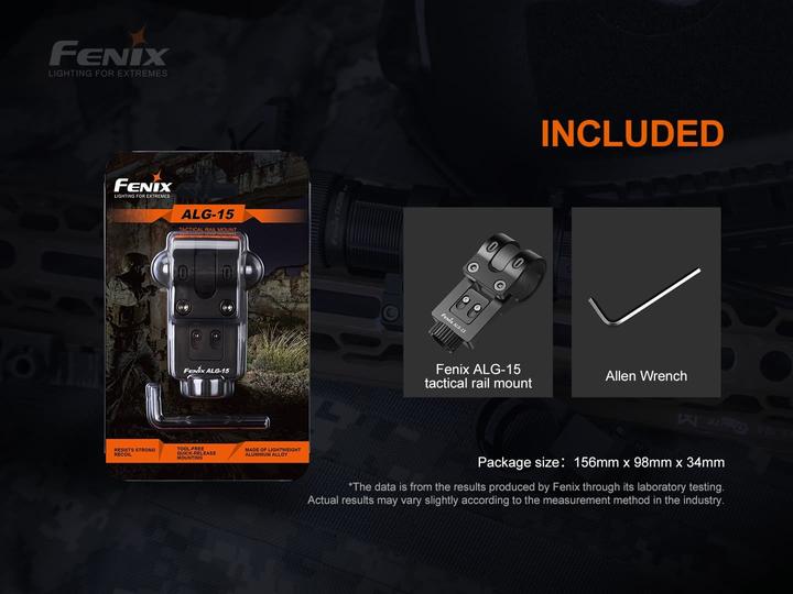 Produktbild Fenix ALG-15, Tak-Halterung MIL-STD-1913