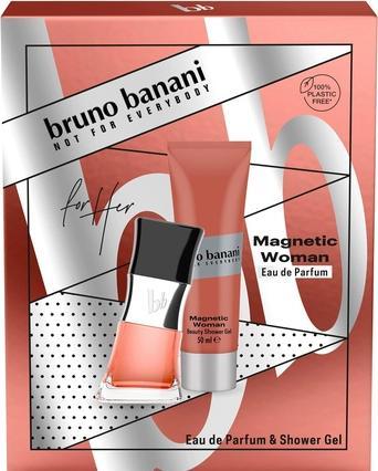 Immagine prodotto Bruno Banani Magnetic Woman Eau de Parfum 30ml + Gel Doccia 50ml - Confezione da 2