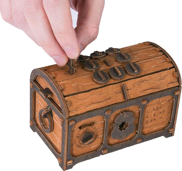 Immagine prodotto WoodenCity Holzmodel 3D Treasure Chest (165 pezzi)