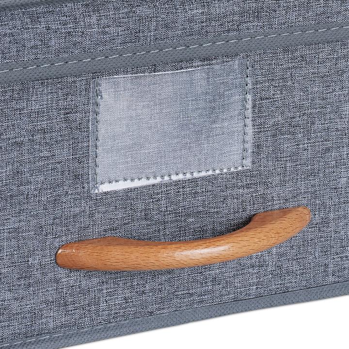 Actual product image Relaxdays storage box (30 x 32.5 x 16 cm, 12 l)