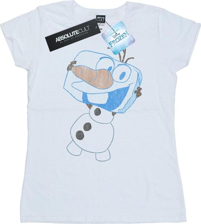 Immagine prodotto Disney Frozen Olaf Ice Cube Maglietta Donna (L)