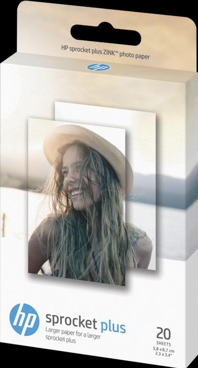 HP Sprocket Plus Fotopapier Zink (258 g/m², Special, 20 x)