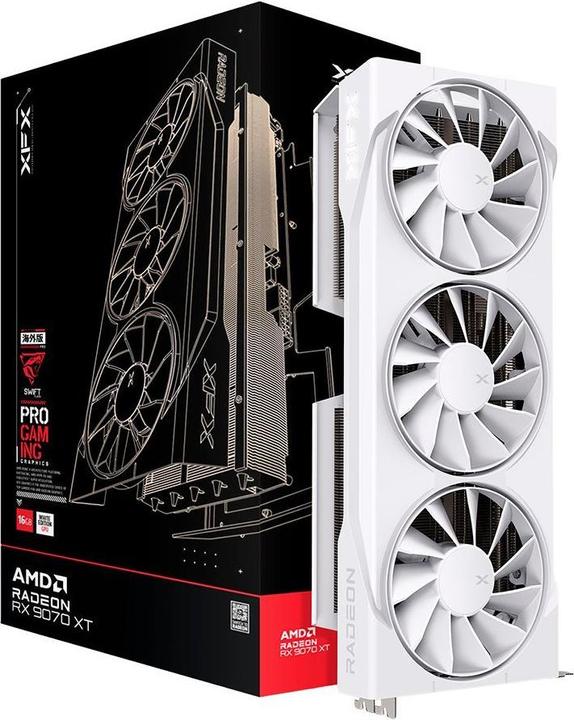 Image du produit XFX Swift AMD Radeon RX 9070 XT Gaming Edition (16 Go)