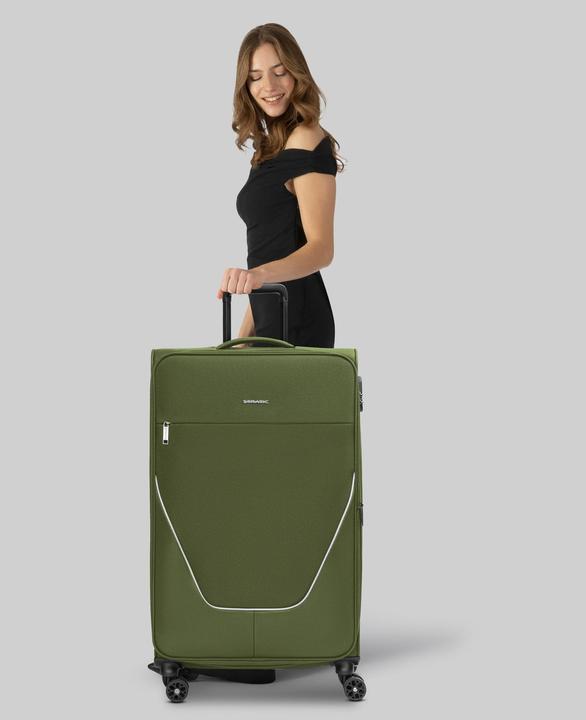 Actual product image Stratic taska 4-Rollen Trolley L 76 cm mit Dehnfalte (118 l, XL (from 140l))
