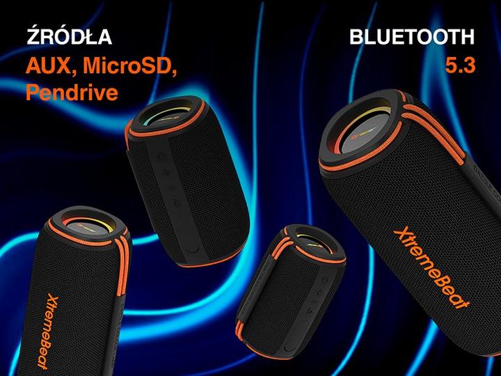 Immagine prodotto Tracer Altoparlante Bluetooth portatile XtremeBeat Ultra TWS Nero 25 W