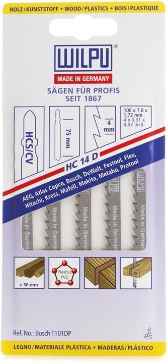 Produktbild WILPU Saws for wood, plastic (5pcs.) HC 14 D