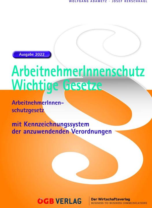Adametz:ArbeitnehmerInnenschutz. (Deutsch, 2022)