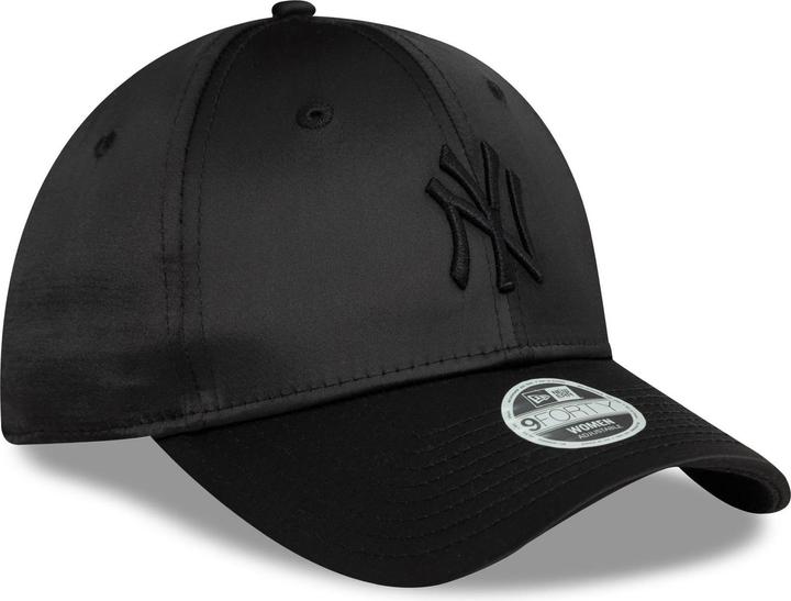 Produktbild New Era 9Forty Damen Cap - SATIN New York Yankees schwarz