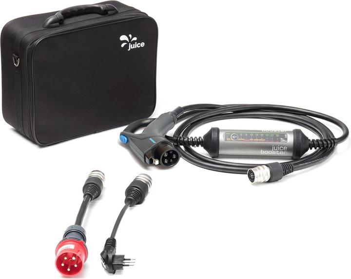 JUICE BOOSTER 2 spine lato auto tipo 1 incl. 2 adattatori: CEE32 e T13 (CH)