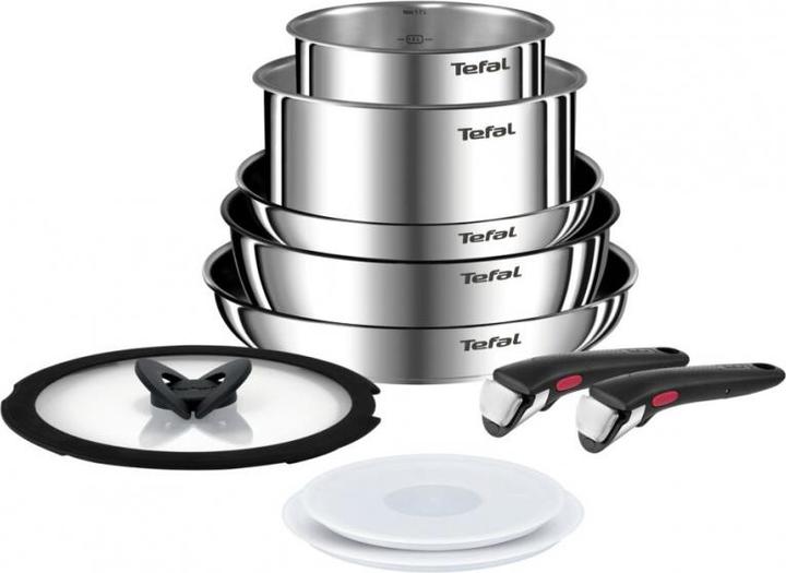 Tefal SET 10P L897SA74 (Pot, Steel)