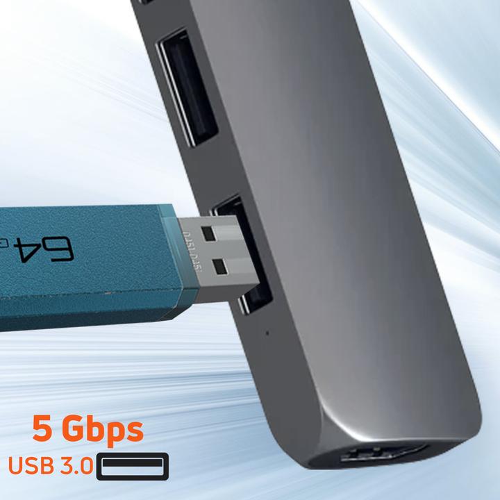 Actual product image Satechi ST-SCMA2M (USB-C, 6 Ports)