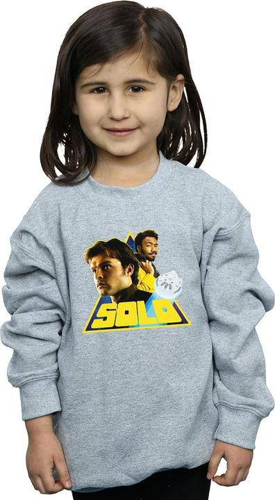 Produktbild Star Wars Solo Retro Triangle Sweatshirt Mädchen (116)