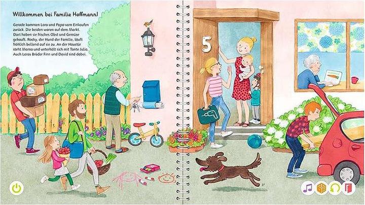 Produktbild tiptoi Mein Wörter-Bilderbuch: Unser Zuhause (Deutsch, Inka Friese, Susanne Gernhäuser, Martina Leykamm, 2022)