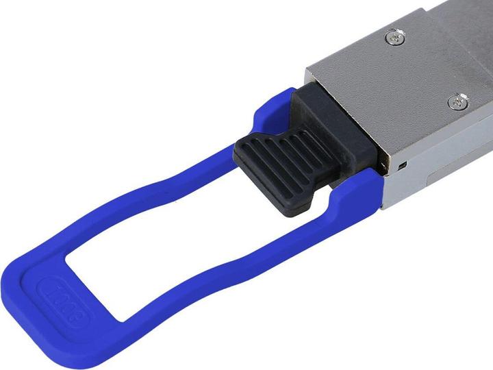 Produktbild BlueOptics Oplink QTA1C04L2C000E1A kompatibler QSFP28 Transceiver für Singlemode 100 Gigabit Highspeed Datenüb